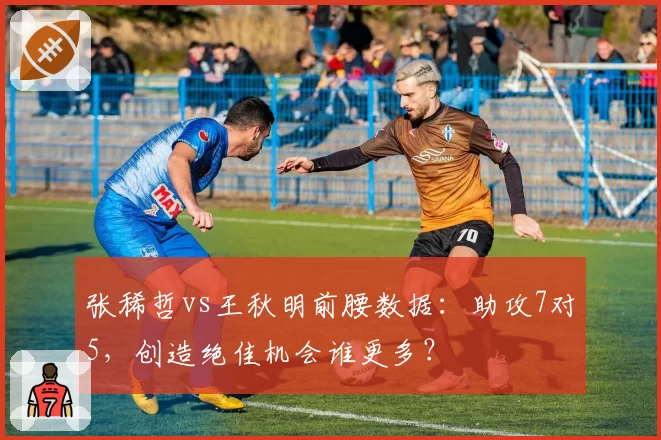 张稀哲vs王秋明前腰数据:助攻7对5,创造绝佳机会谁更多?